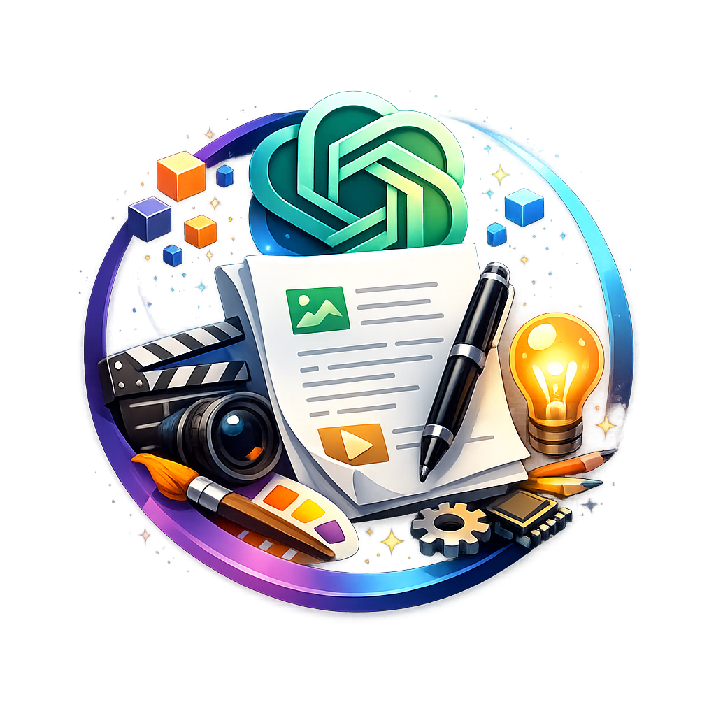 ChatGPT logo representing AI content creation and writing assistance