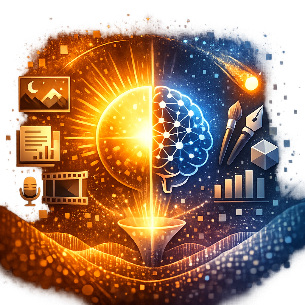 Claude AI logo representing advanced content analysis and generation