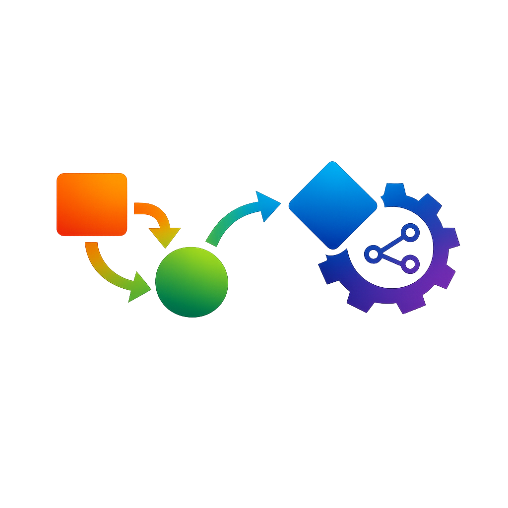 Workflow automation tool logo for business process management